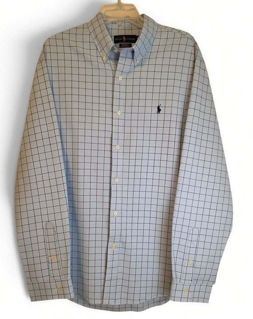 Ralph Lauren Classic Fit Performance Shirt Size XL Plaid